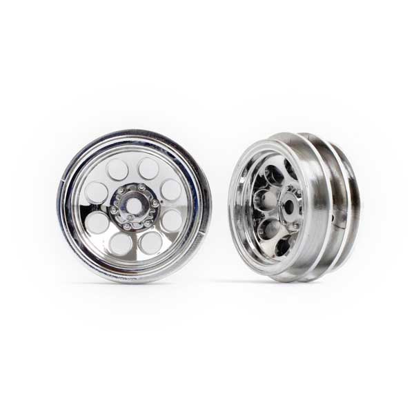 Traxxas Jantes 1,0 chromées (x2) 9870