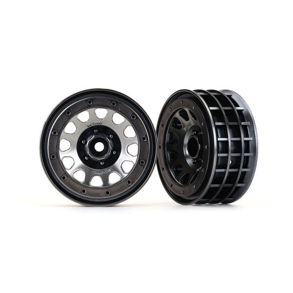 Traxxas Jantes chromees noire method 105 2,2 (x2) 8171