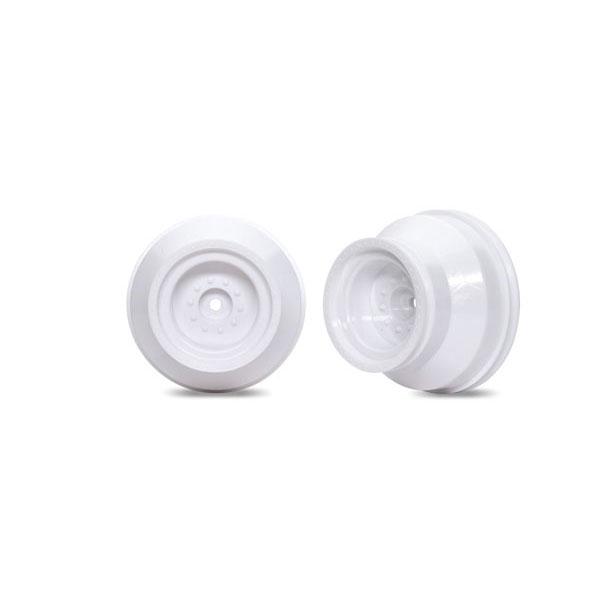 Traxxas Jantes double profil blanches (x2) 3664-WHT
