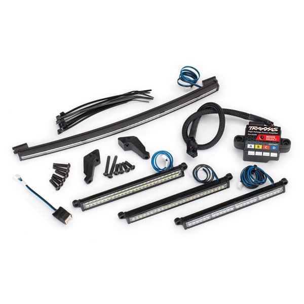 Traxxas Kit complet LED desert racer + alimentation amplificateur 8485