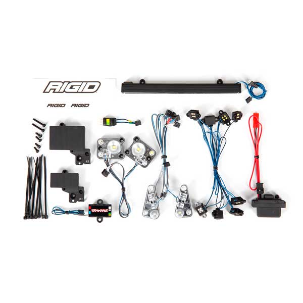 Traxxas Kit complet LED TRX-4 Defender + alimentation 3v 8095