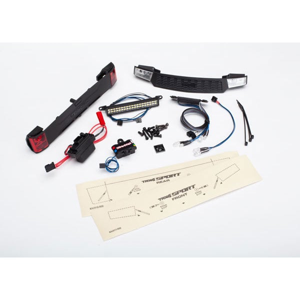 Traxxas Kit complet LED TRX-4 Sport + alimentation 3v – 0.5a 8085