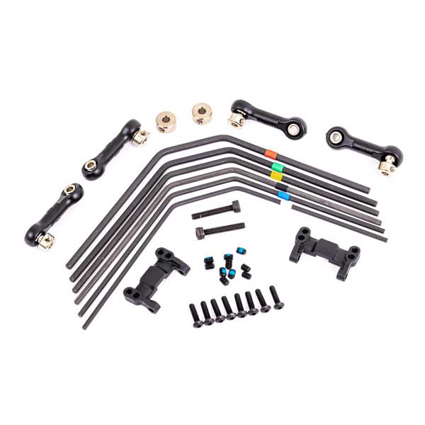 Traxxas Kit de barres anti-roulis avant et arriere – Sledge 9595 – Image 1