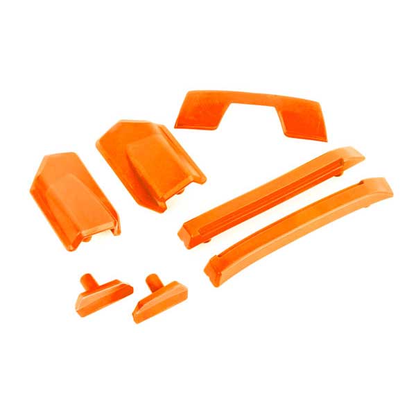 Traxxas Kit de renforcement de carrosserie orange – Sledge 9510T – Image 1