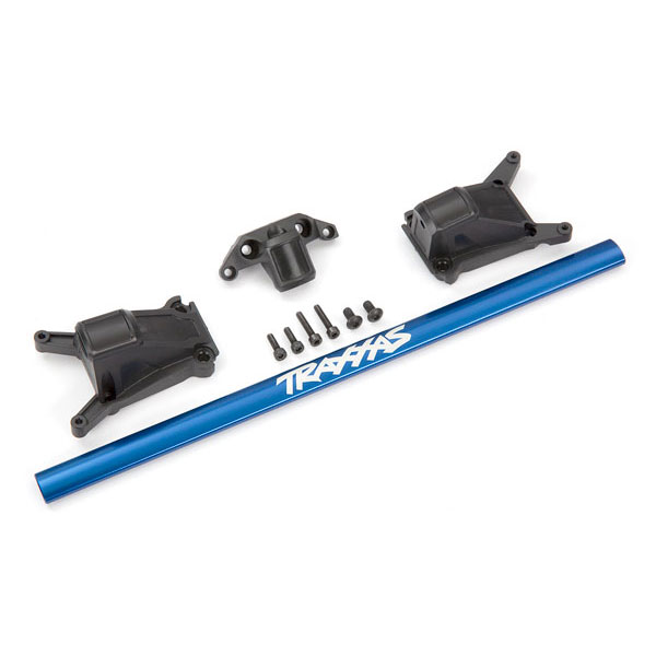 Traxxas Kit de renfort châssis long bleu – Rustler Slash 6730X