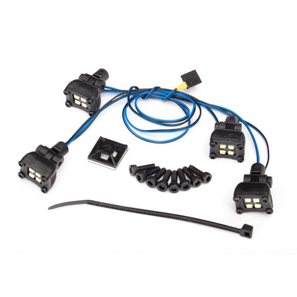 Traxxas Kit projecteurs a LED TRX-4 Sport – necessite 8028 8086