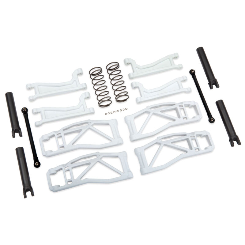 Traxxas Kit suspension large blanc – Maxx 8995A