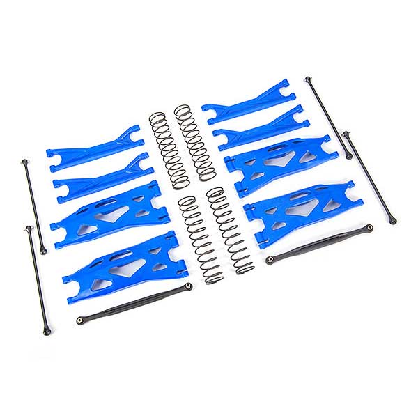 Traxxas Kit suspension large bleu – X-Maxx WideMaxx 7895X – Image 1