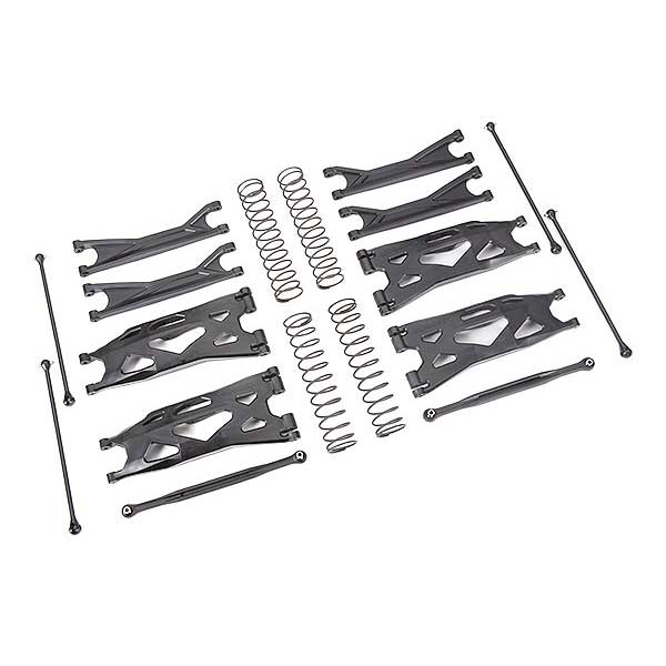 Traxxas Kit suspension large noir – X-Maxx WideMaxx 7895 – Image 1