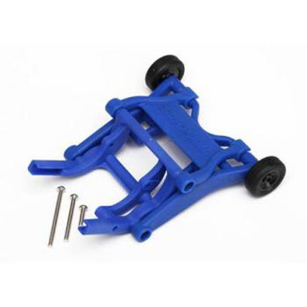 Traxxas Kit wheelie bar bleu assemblé complet Stampede / Rustler / bandit 3678X