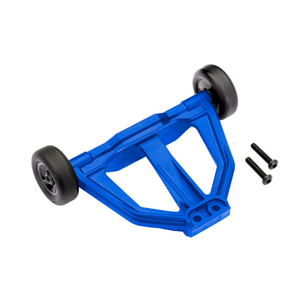 Traxxas Kit wheelie bar bleu assemblé – Mini Maxx 10776-BLUE