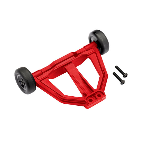 Traxxas Kit wheelie bar rouge assemblé – Mini Maxx 10776-RED