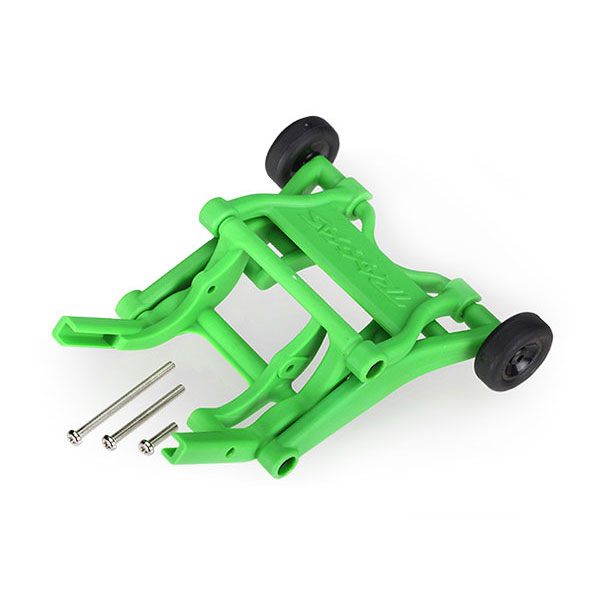 Traxxas Kit wheelie bar vert assemblé complet Stampede / Rustler / bandit 3678A