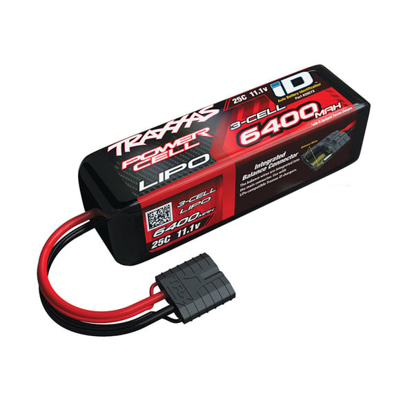 Traxxas LiPo 11,1v 6400 mAh 3S 25c – iD 2857X – Image 1