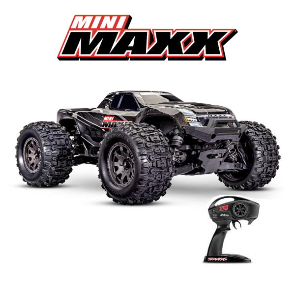 Traxxas Mini Maxx BL-2s USB avec accus / chargeur USB 107154-1