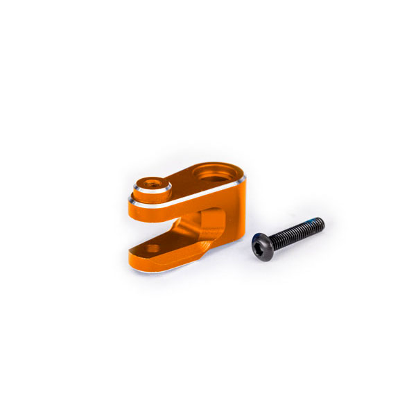 Traxxas Palonnier de servo de direction anodise orange – Maxx Slash 10247-ORNG – Image 1