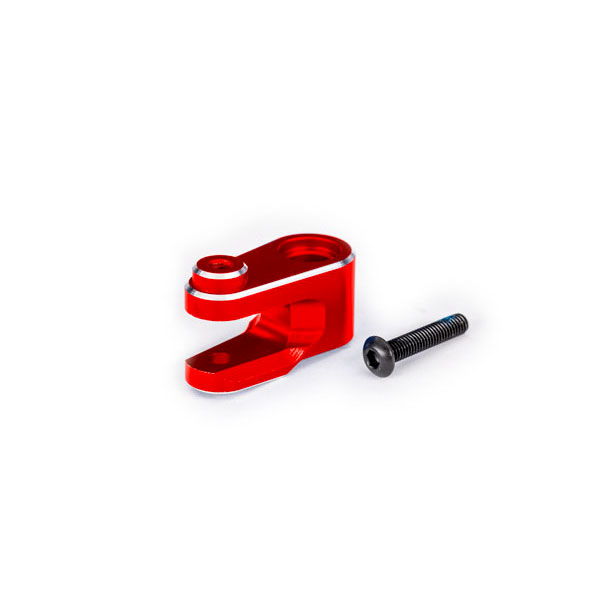 Traxxas Palonnier de servo de direction anodise rouge – Maxx Slash 10247-RED – Image 1