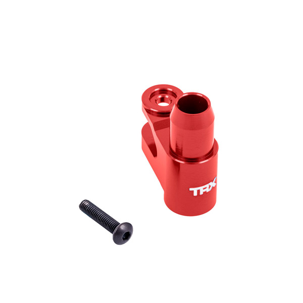 Traxxas Palonnier de servo de direction anodisé rouge – X-Maxx/XRT 7747-RED