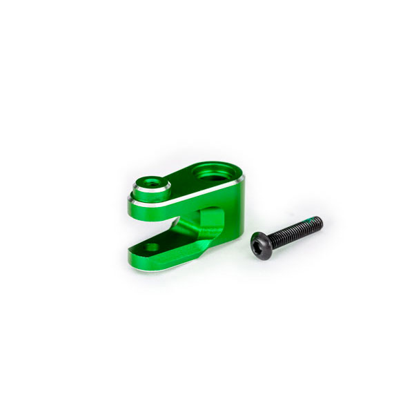 Traxxas Palonnier de servo de direction anodise vert – Maxx Slash 10247-GRN – Image 1