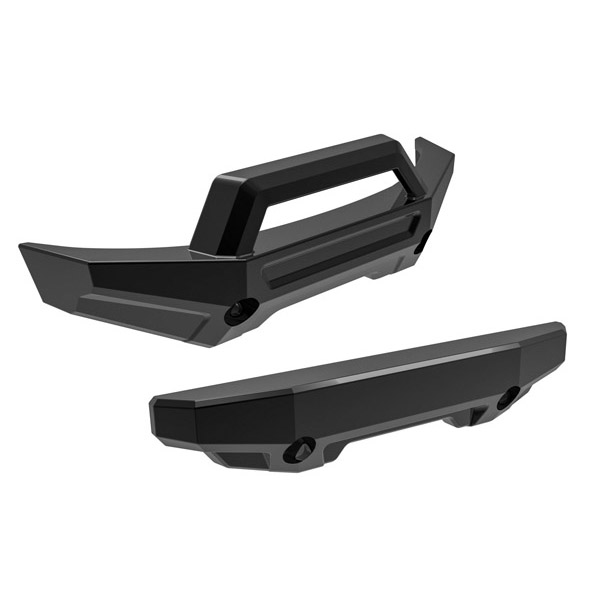 Traxxas Pare choc avant et arrière – Mini Maxx 10735-BLK