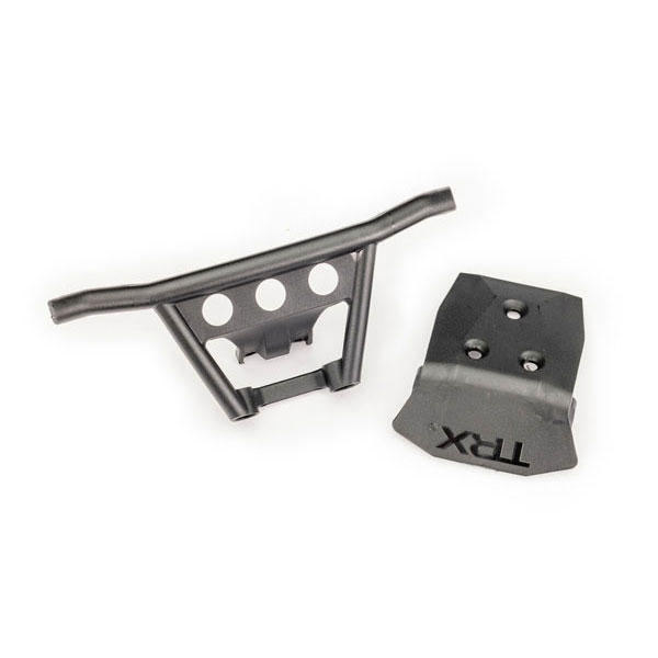 Traxxas Pare-choc avant + plaque de protection 6735R