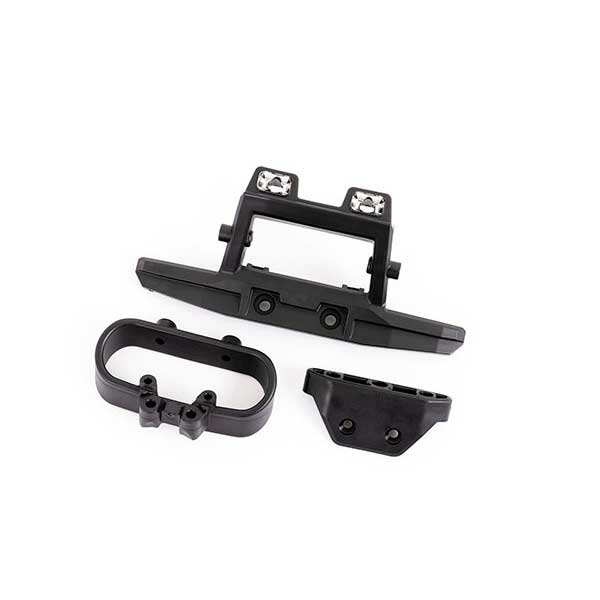 Traxxas Pare-chocs arrière + support Rustler 4x4 pour kit LED 6737X