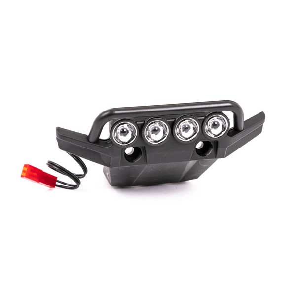 Traxxas Pare-chocs avant avec LED pour Rustler 4x4 6791