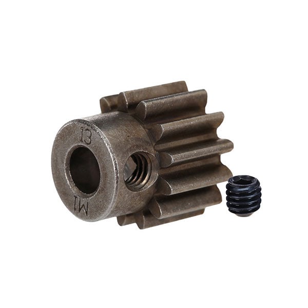 Traxxas Pignon moteur 13 dts – 1.0 metric pitch – 5 mm 6486X – Image 1