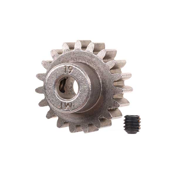 Traxxas Pignon moteur 19 dts – 1.0 metric pitch – 5 mm 6480X