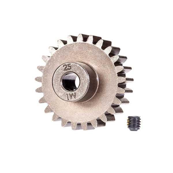 Traxxas Pignon moteur 25 dts – 1.0 metric pitch – 5 mm 6492X – Image 1