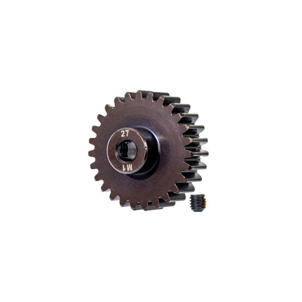 Traxxas Pignon moteur 27 dts renforce – 1.0 metric pitch – 5mm 6480R – Image 1