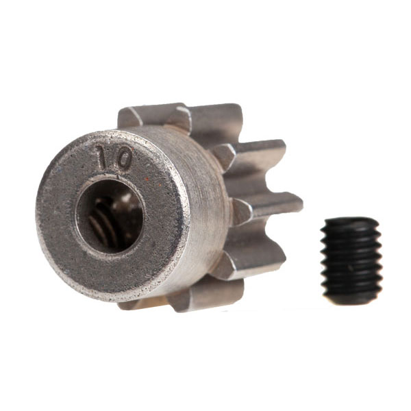 Traxxas Pignon moteur acier 10 dts – 32 pitch – 2,3 mm 6746