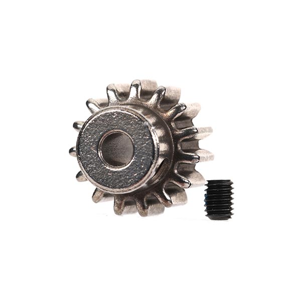 Traxxas Pignon moteur acier 15 dts – 32 pitch – 3 mm 3917