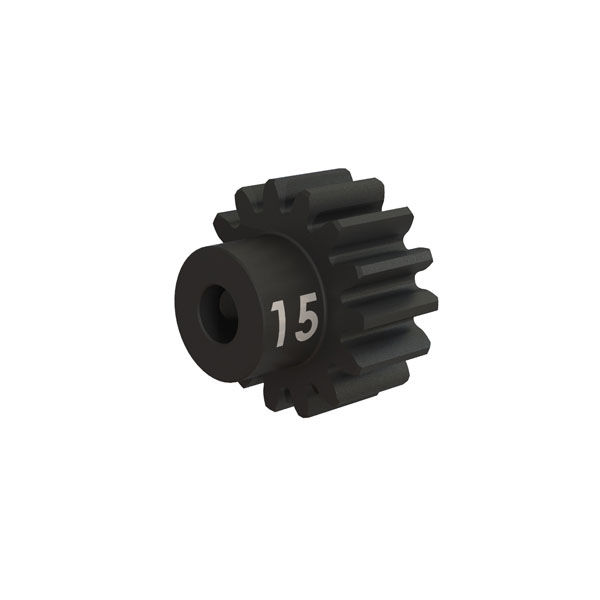 Traxxas Pignon moteur acier 15 dts renforcé – 32 pitch – 2,3 mm 3945X