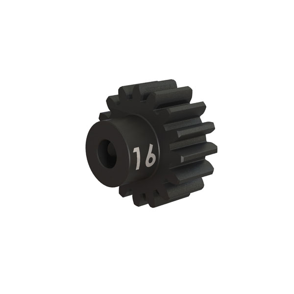Traxxas Pignon moteur acier 16 dts renforcé – 32 pitch – 2,3 mm 3946X