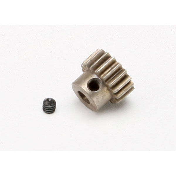 Traxxas Pignon moteur acier 18 dts renforcé – 0,8 metric, 32 pitch – 5 mm 5644