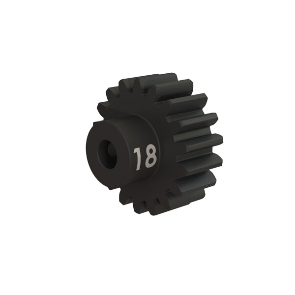Traxxas Pignon moteur acier 18 dts renforcé – 32 pitch – 2,3 mm 3948X