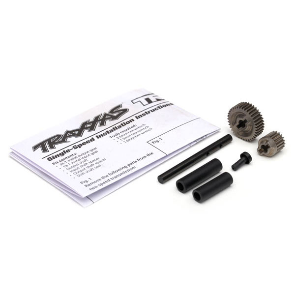 Traxxas Pignons de transmission une seule vitesse métal 8296