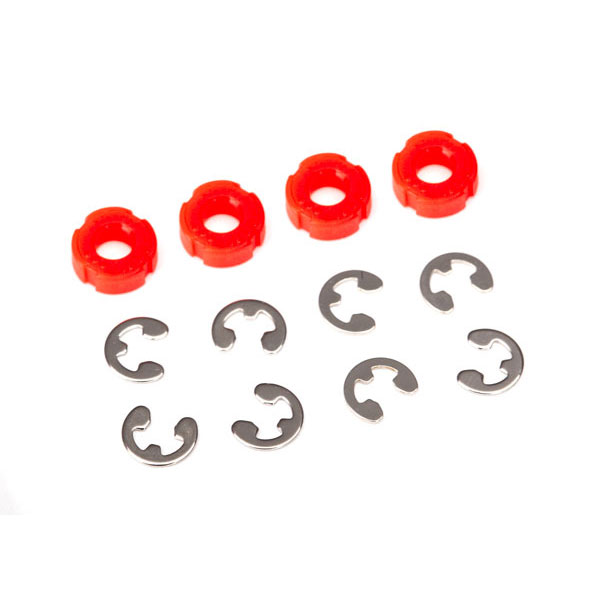 Traxxas Pistons d’amortisseurs rouges 8261