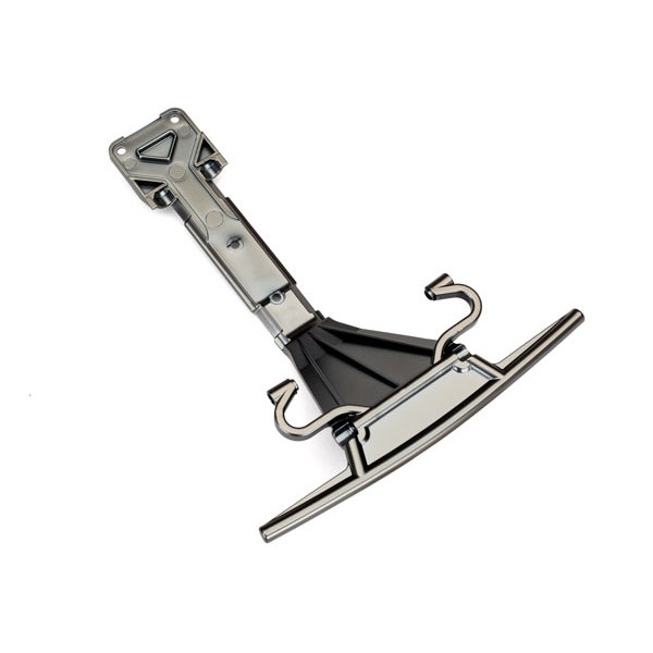 Traxxas Plaque de protection avant satin noir chrome 8537X