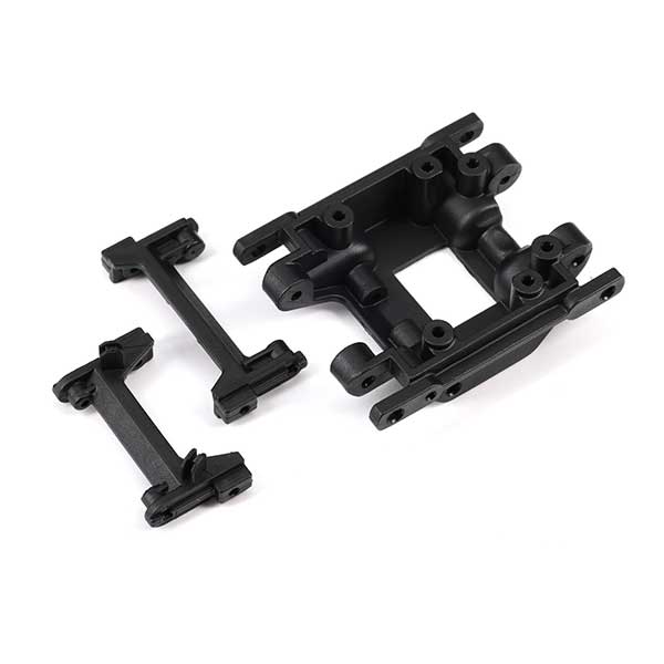 Traxxas Plaque de protection central et pares chocs – TRX-4M 9736