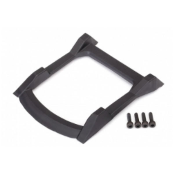 Traxxas Plaque de protection toit noire 6728