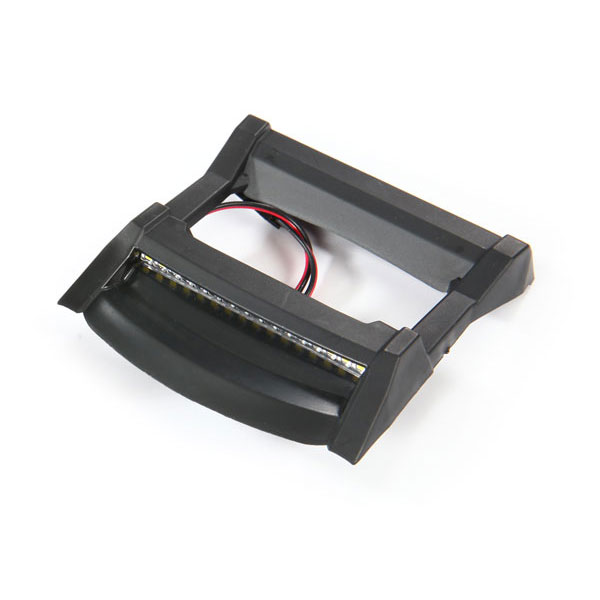 Traxxas Plaque de protection toit noire avec LED – Rustler 4x4 6796