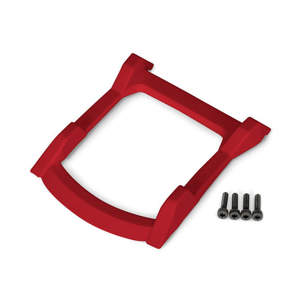 Traxxas Plaque de protection toit rouge 6728R