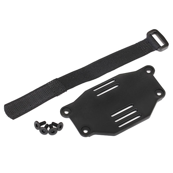 Traxxas Plaque et sangle de batterie (necessite 8072) 8223