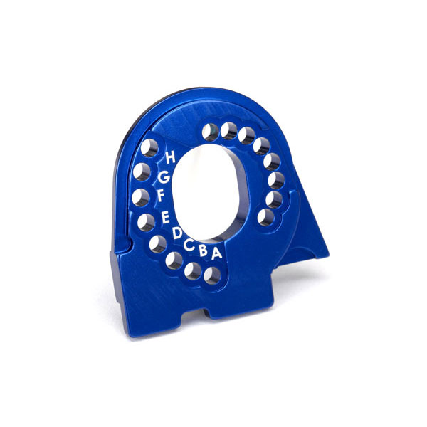 Traxxas Plaque moteur alu anodisé bleu 8290X