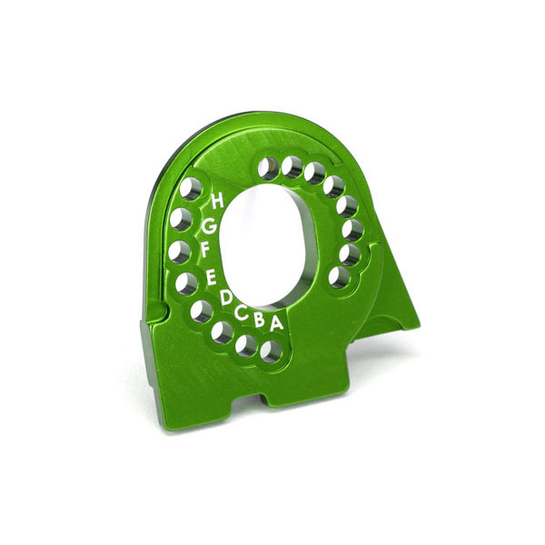 Traxxas Plaque moteur alu anodisé vert 8290G