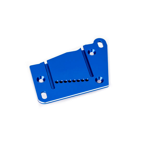 Traxxas Plaque moteur alu anodisee bleue 10263-BLUE – Image 1