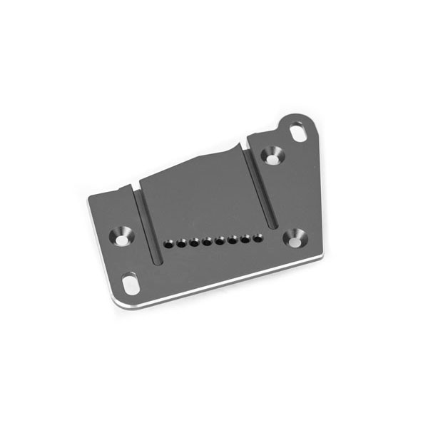 Traxxas Plaque moteur alu anodisee grise 10263-GRAY – Image 1