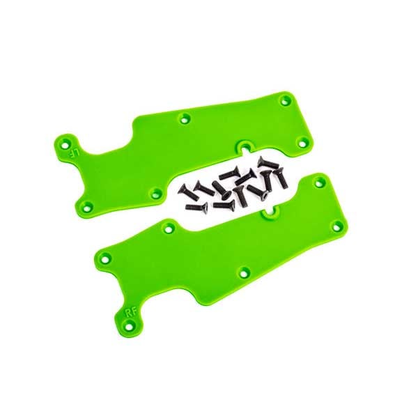 Traxxas Plaques protections de triangles avants vertes – Sledge 9633G – Image 1